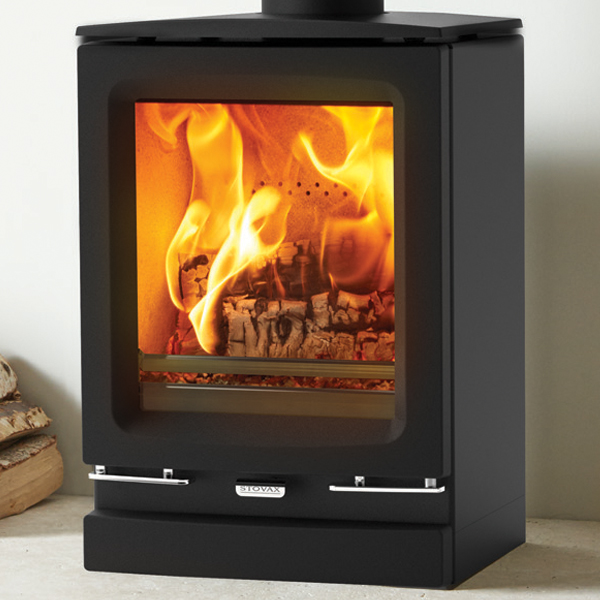 Stovax Vogue Small Eco Wood Burning Stove Flames.co.uk