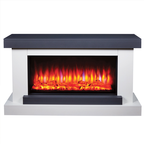 Suncrest Colorado Electric Fireplace Suite Flames.co.uk