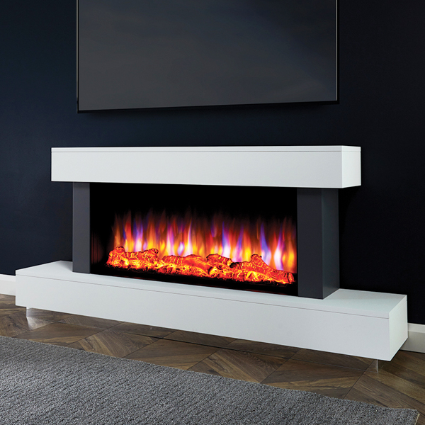 Suncrest Madison Electric Fireplace Suite