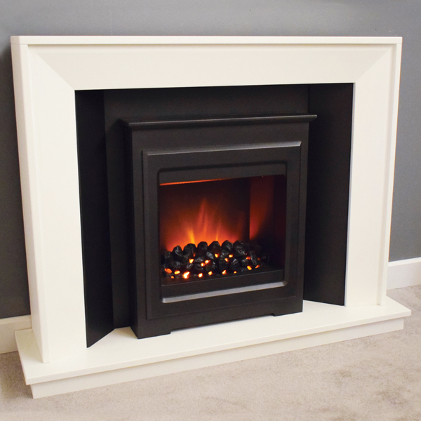 Suncrest Mayford Electric Fireplace Suite Flames.co.uk