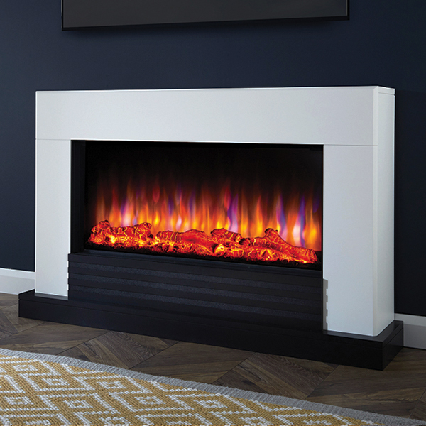 Suncrest Raby Electric Fireplace Suite
