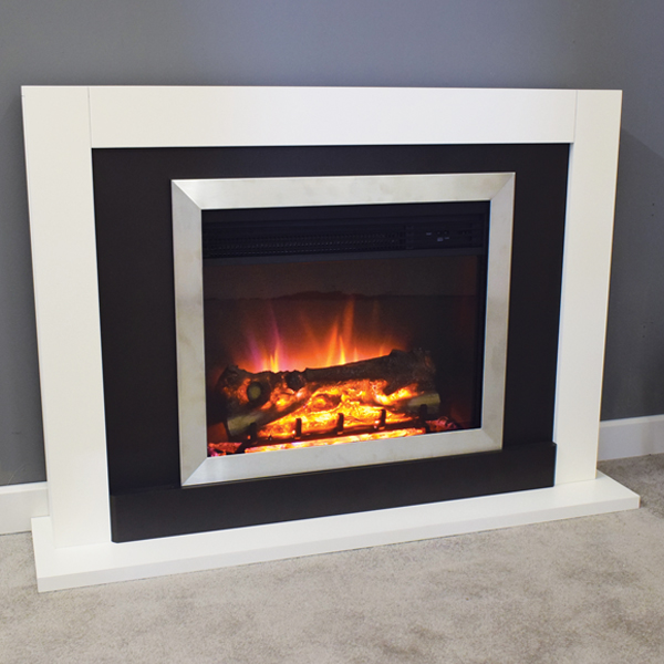 Suncrest Romney Electric Fireplace Suite