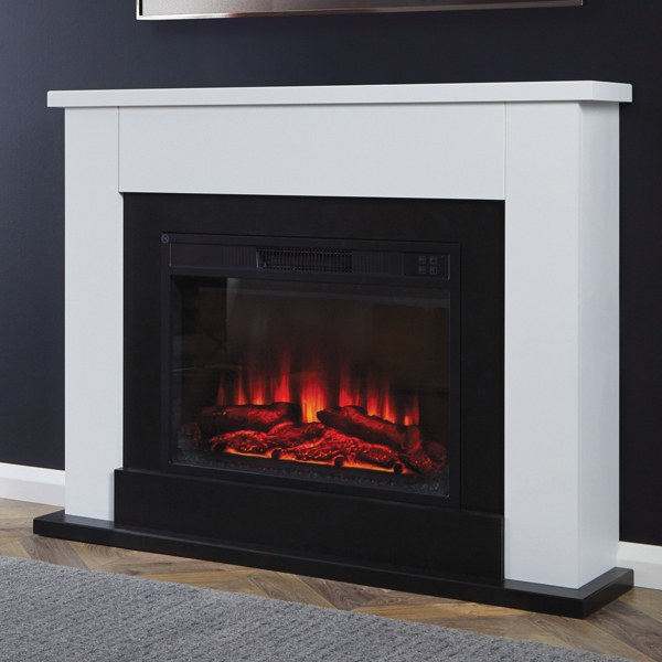 Suncrest Ryedale Electric Fireplace Suite