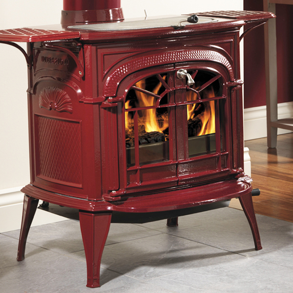 Vermont Castings Intrepid II Catalytic Wood Burning Stove Flames.co.uk