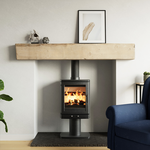 Woodpecker WP5Q-P Multi-Fuel Stove | Flames.co.uk