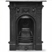 Carron Victorian Small Cast Iron Combination Fireplace