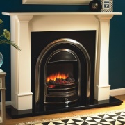 Flamerite Bronte with Tennyson Electric Fireplace Suite