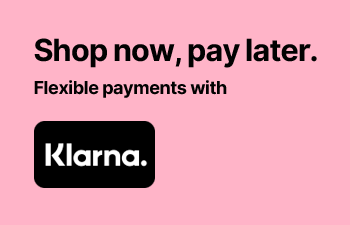 Shop now, pay later, with Klarna!